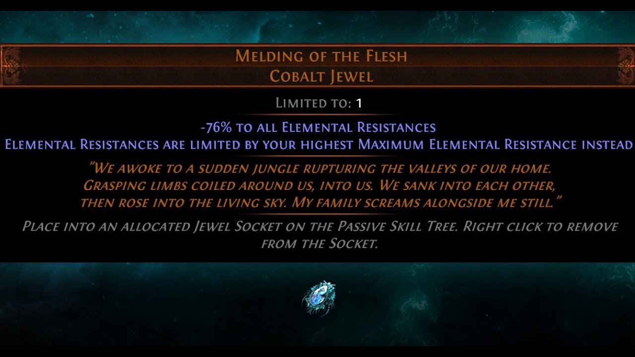 Melding of the Flesh [Path of Exile 3.17]
