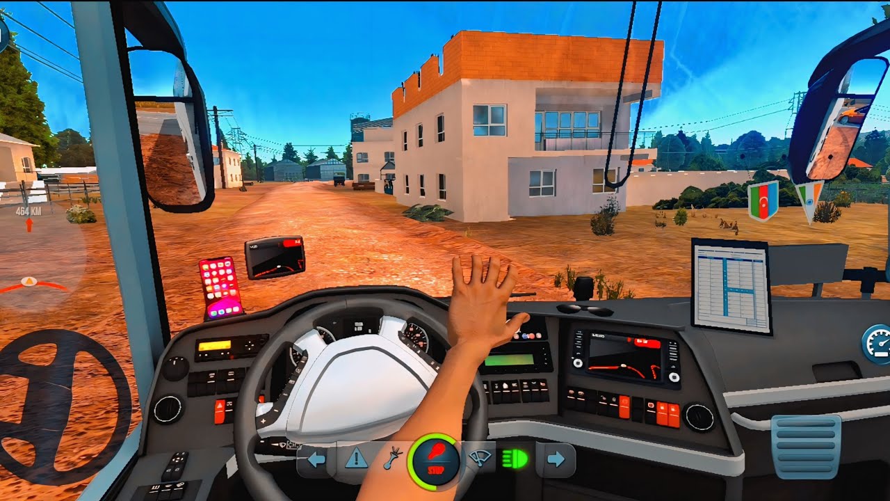 Bus Simulator : Ultimate | Off Road | Village Drive 🏡❌🏁 Zuuks | Mobile Gameplay | Bus Masters