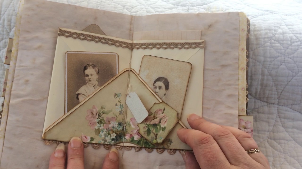 BLOSSOM JUNK JOURNAL FLIP THROUGH PART 1 of 2