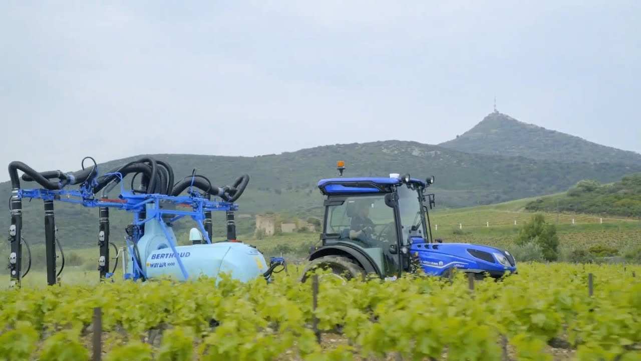 #agrotec #newholland | Bemutatjuk a New Holland T4F szűkített nyomtávú traktort
