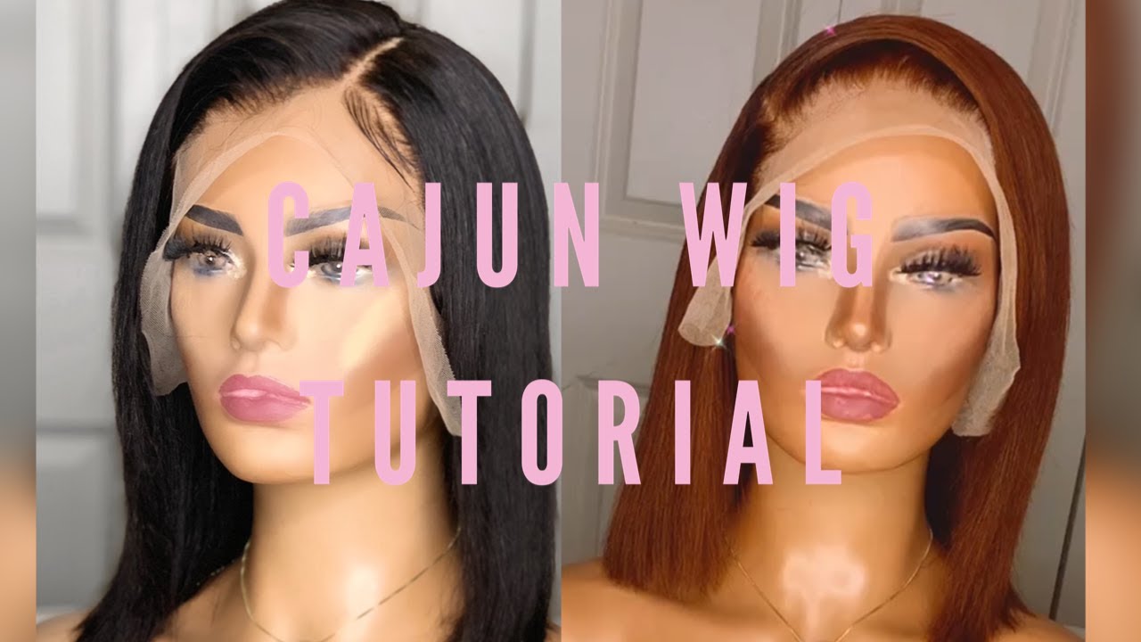 CAJUN AND CINNAMON COLORED WIG TUTORIAL