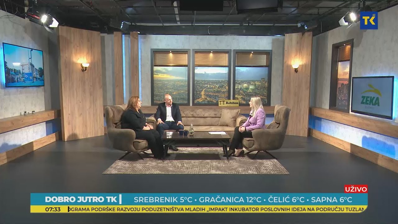DOBRO JUTRO TK | prof. Amela Karahodžić i Nihad Zahirović |