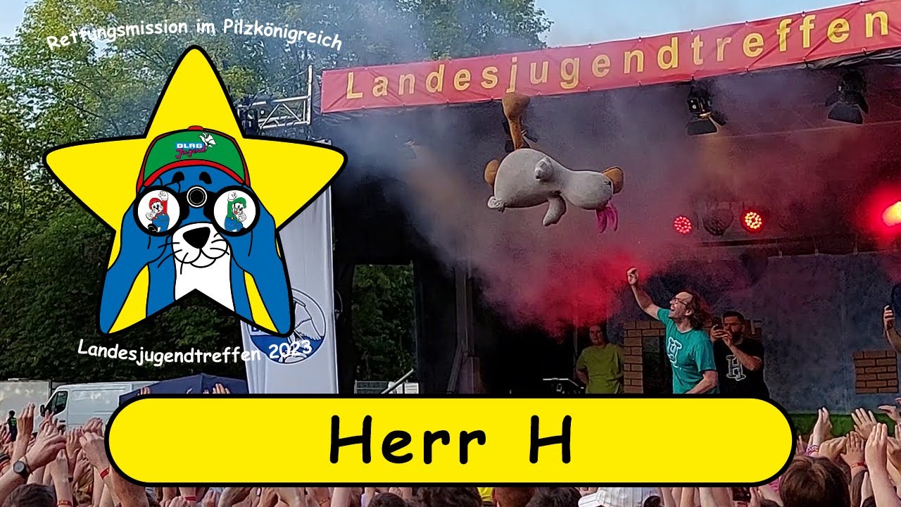 Herr H auf dem DLRG Landesjugendtreffen Westfalen 2023 in Waltrop