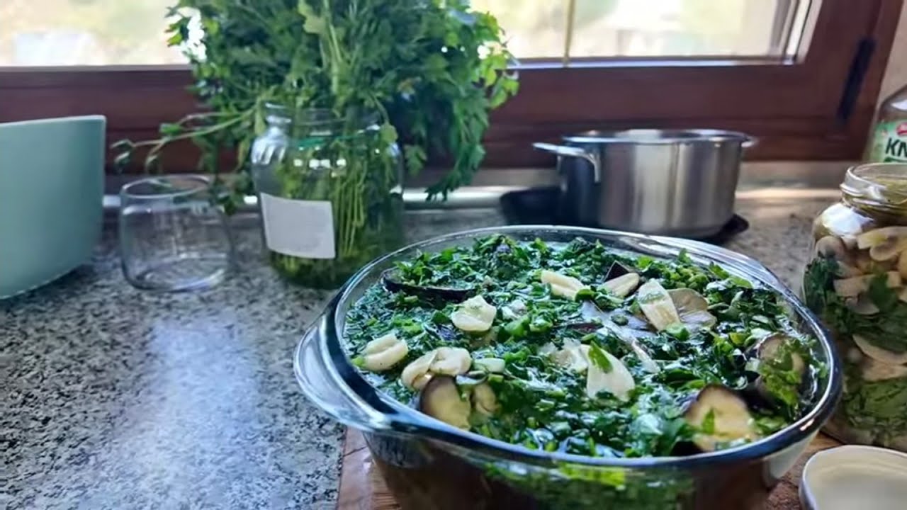 Баклажаны просто шедевр.Это самое вкусное блюдо из баклажанов!!! Просто попробуйте один раз!!!