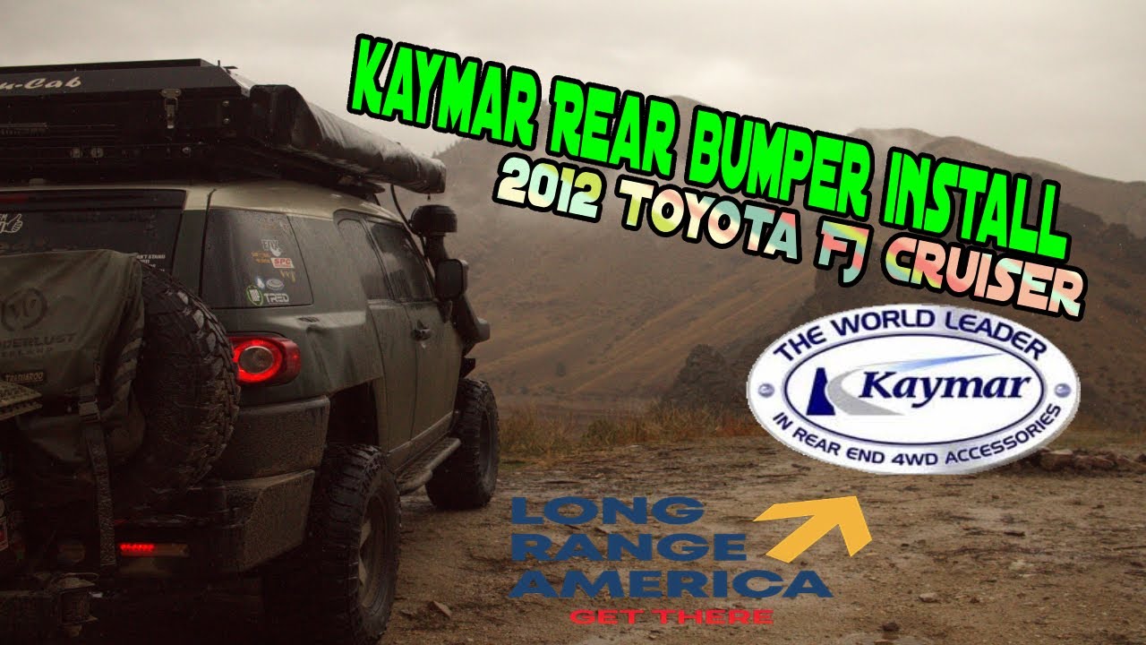 Install: Kaymar Rear Bumper Install on 2012 Toyota FJ Cruiser