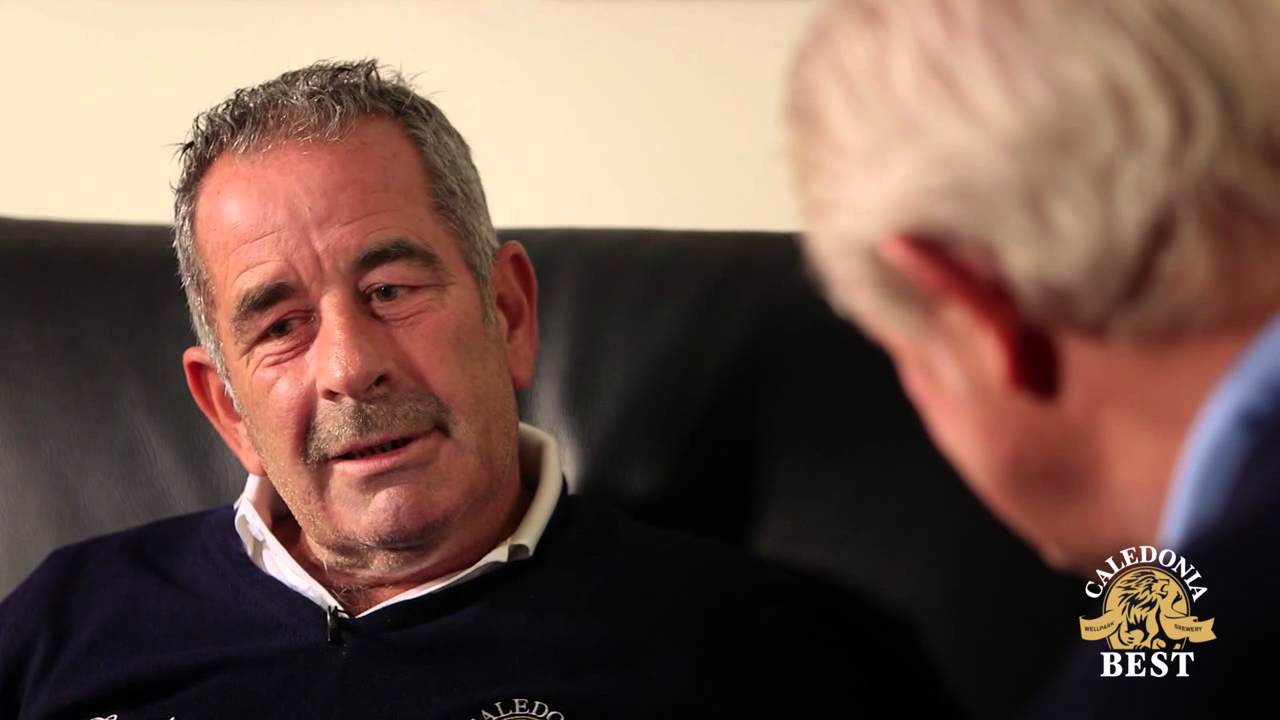 Sam Torrance chats with Dougie Donnelly, courtesy of Caledonia Best