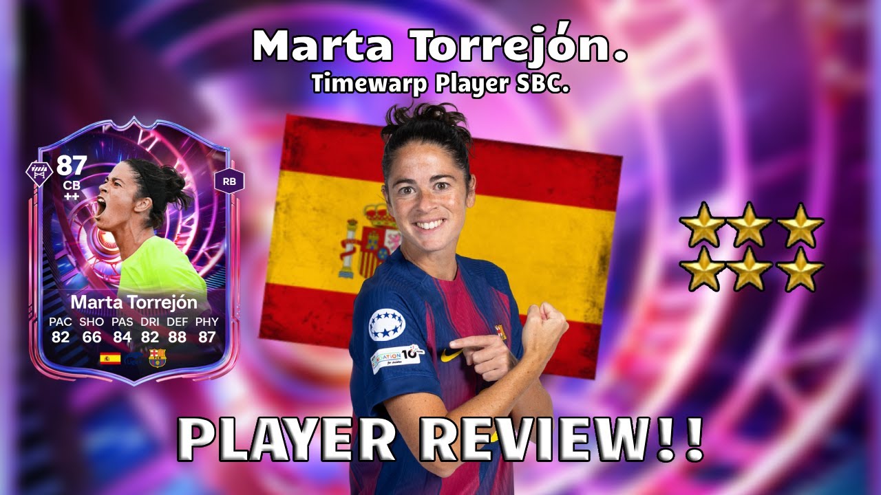 🧱⏳Обзор игрока Марты Торрехон с рейтингом 88! SBC 