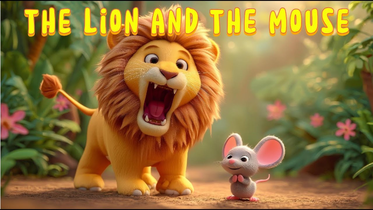 The Lion and the Mouse | Aesop&rsquo;s fable | Kids Songs & Nursery Rhymes #kidssong