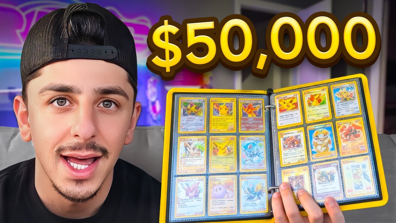 FaZe Rug Reveals His INSANE Card Collection!