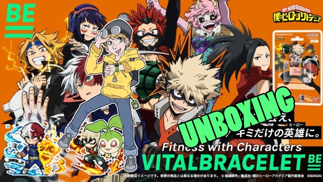 Распаковка и первый запуск Vital Bracelet BE MEMORY: My Hero Academia, том 2