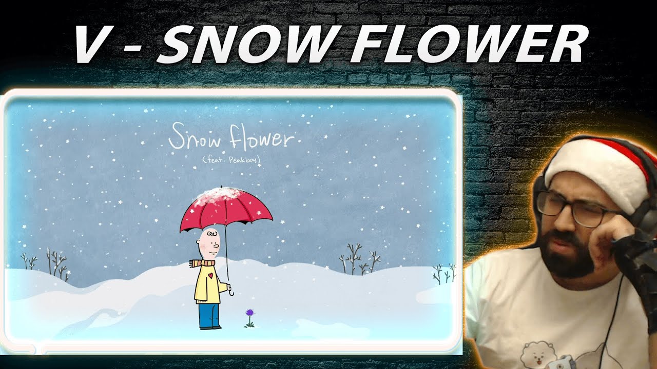 Warms my heart - Shiki Reacts To Snow Flower (feat. Peakboy) by V | Reaction