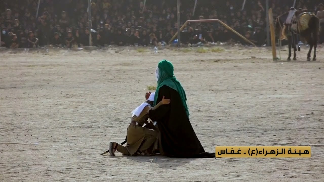 الطفل يدخل الميدان أميري حسين واقعة الطف اهالي غماس