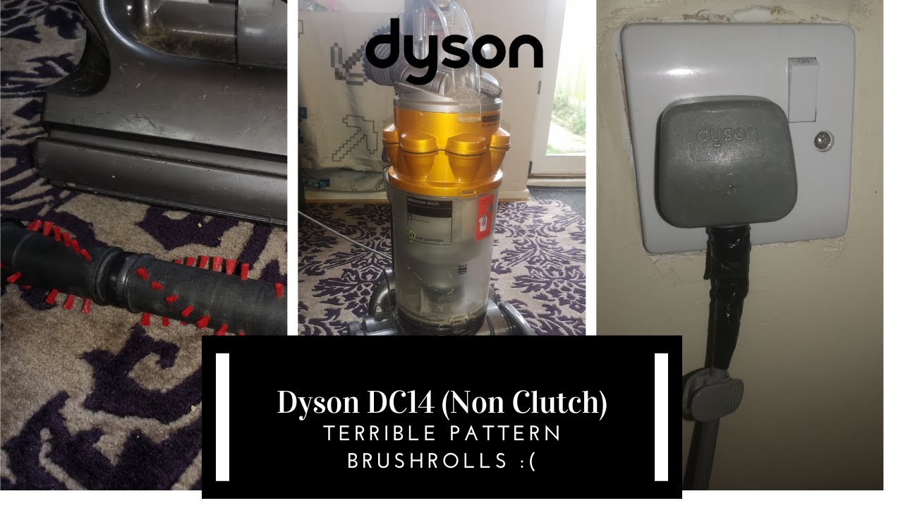 Awful pattern Dyson DC14 Non-Clutched Brushrolls - Their just AWFUL!