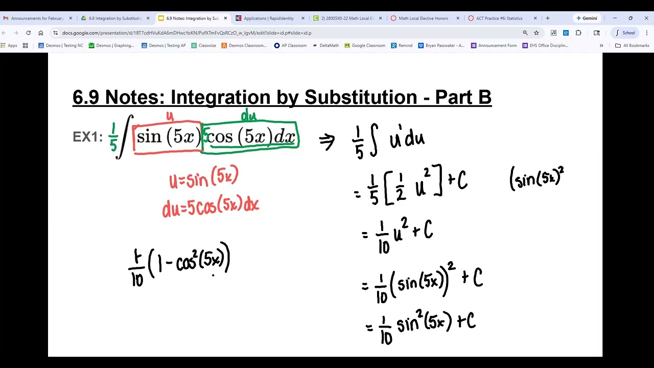 AP Calc: Notes 2/24