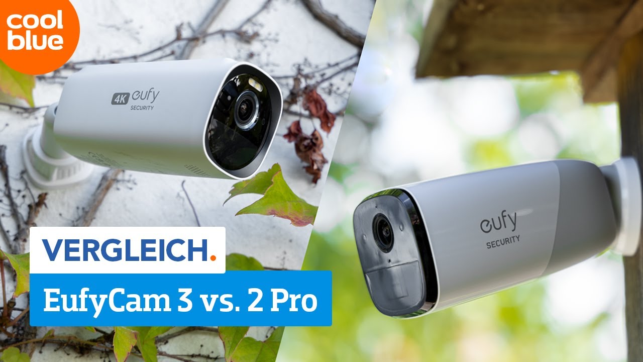 Die EufyCam 3 und Eufycam 2 Pro im Vergleich