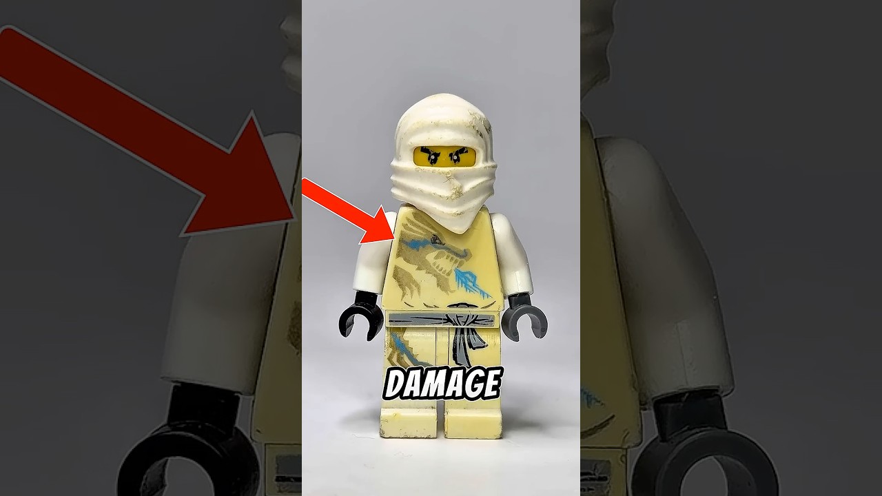 Этой испорченной минифигурке LEGO Ninjago нужен второй шанс&hellip; #lego #legos #shorts