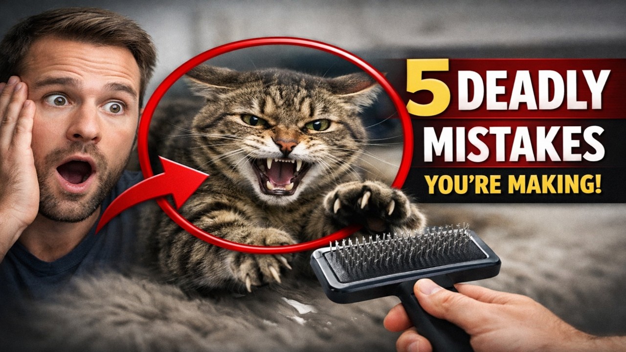 STOP Brushing Your Cat WRONG! 🙀 5 Deadly Mistakes You're Making