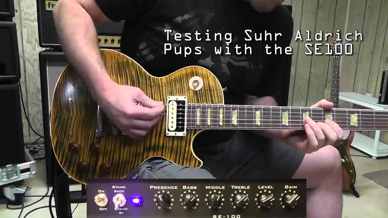SUHR SE100 - Les Paul with Aldrich Pups