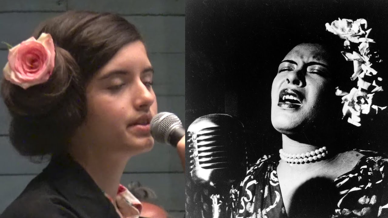Angelina Jordan (11) - Billie Holiday (43) - I'm A Fool To Want You (mashup)