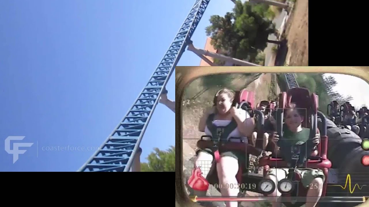 Furius Baco on-ride and POV PortAventura