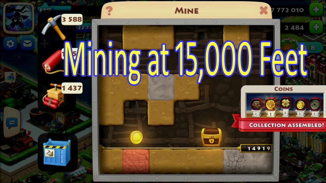 TOWNSHIP MINING AT 15,000 FEET !!!!