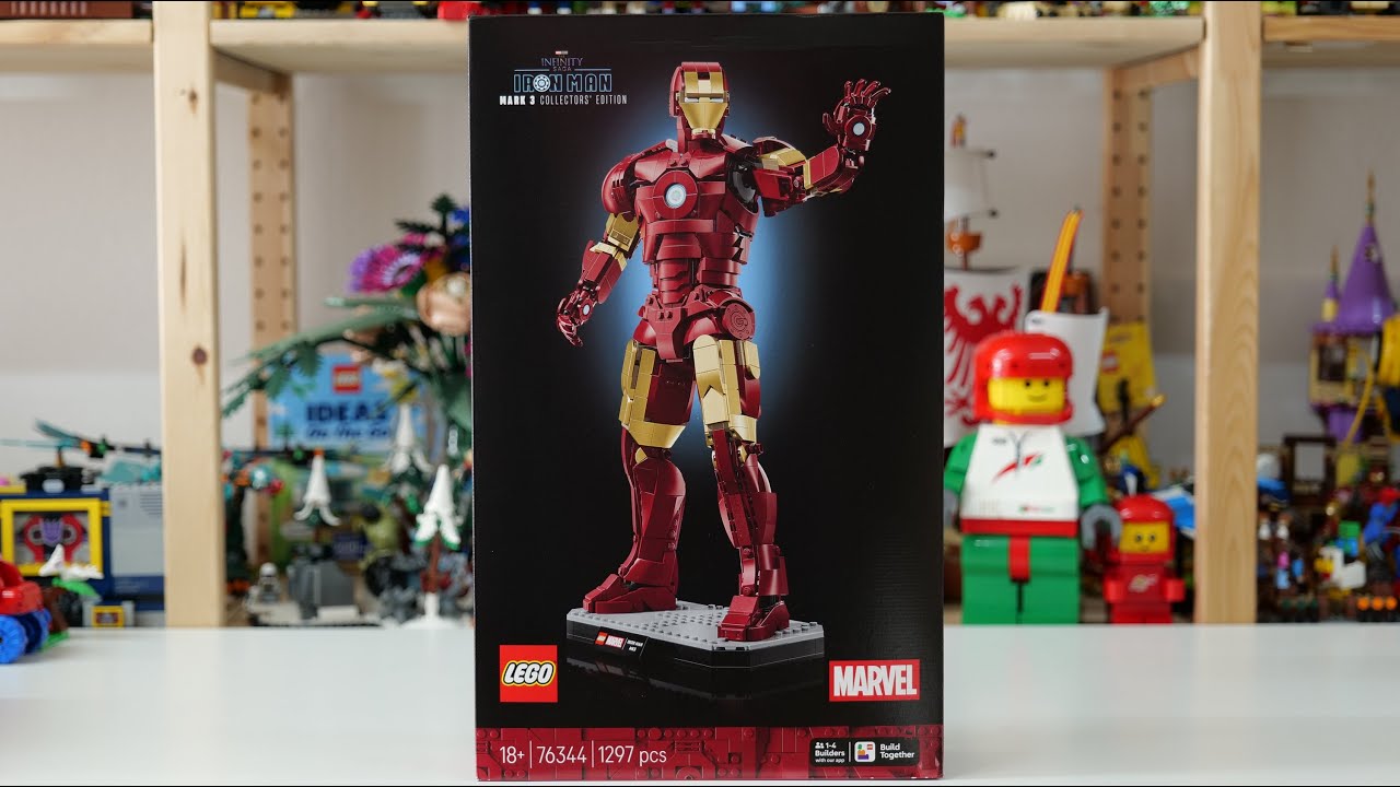 LEGO Marvel Super Heroes 76344 Железный человек Марк 3 Коллекционное издание — Обзор LEGO Speed ​...