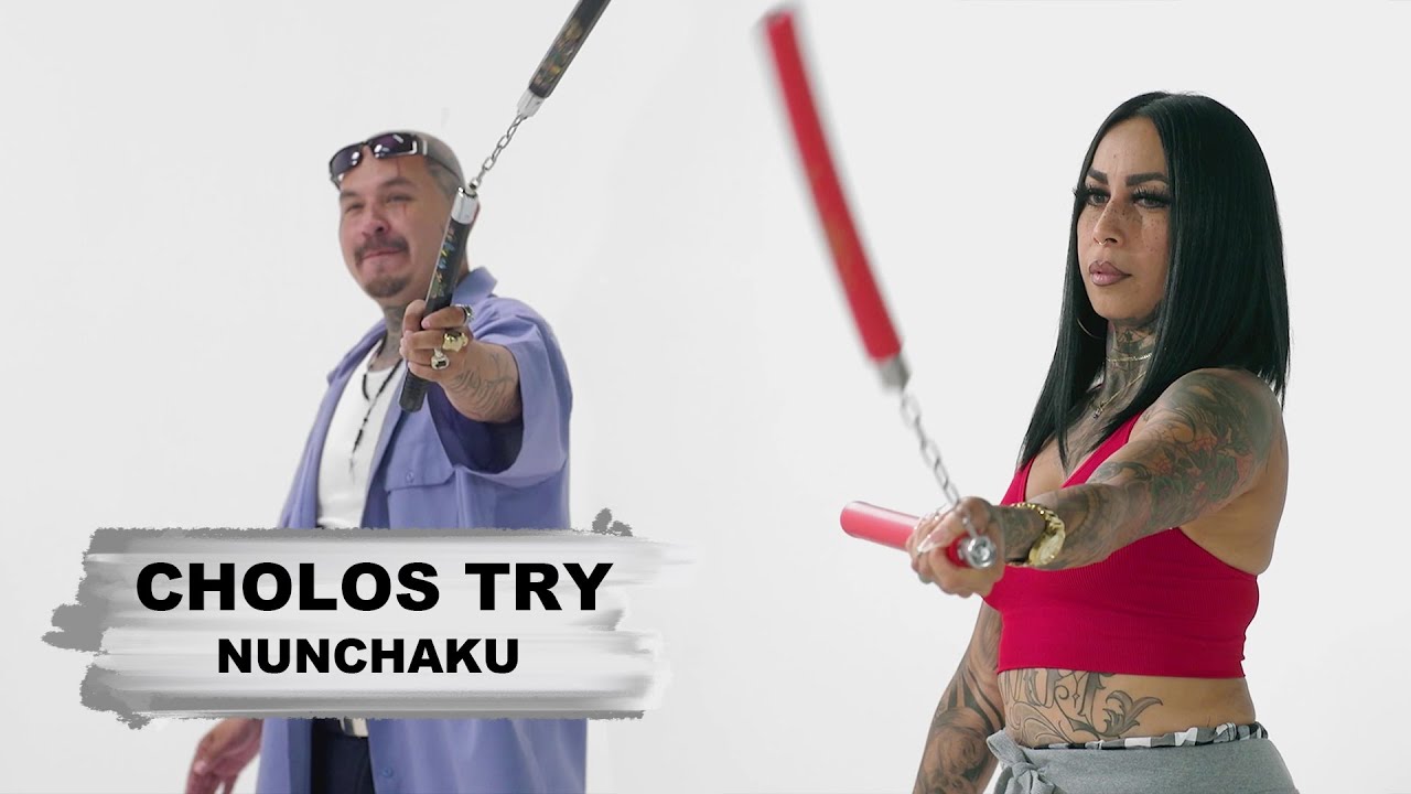 Cholos Try: NUNCHAKU | mitú
