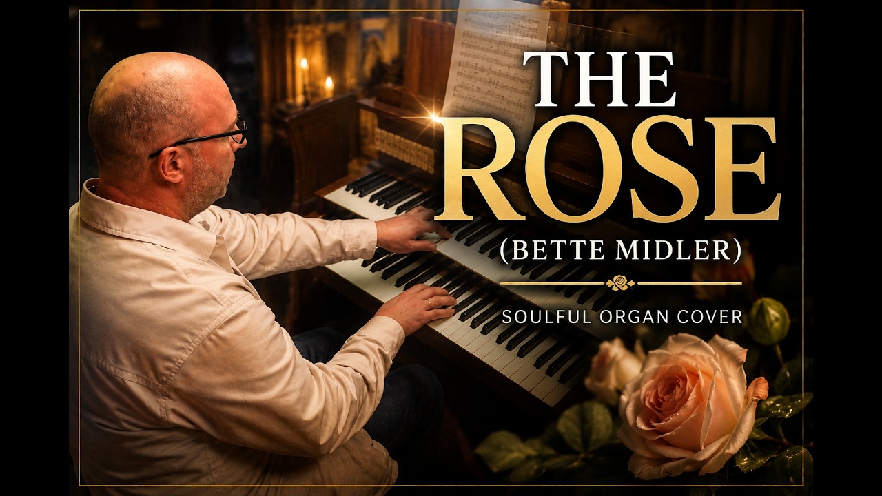 PIPE ORGAN COVER: THE ROSE (Bette Midler) by Martijn Koetsier