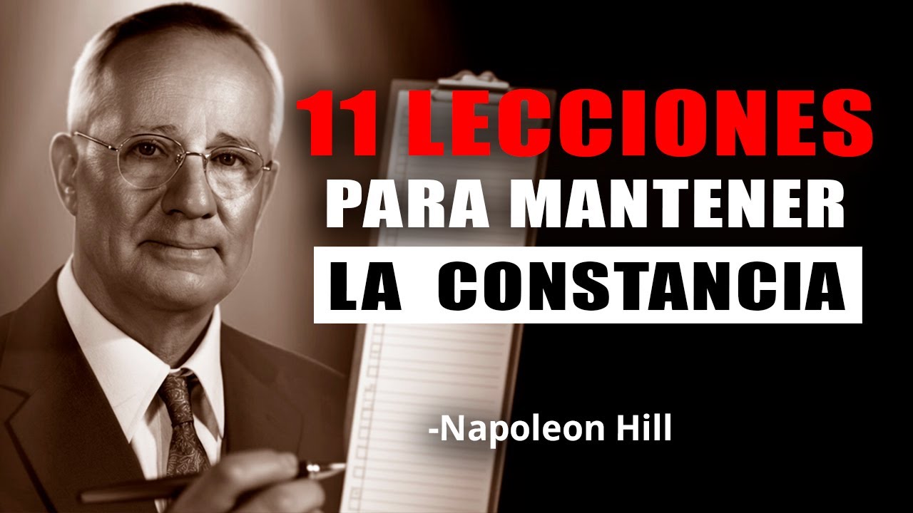Si Eres Ambicioso Pero Inconstante, Escucha Esto | Napoleon Hill