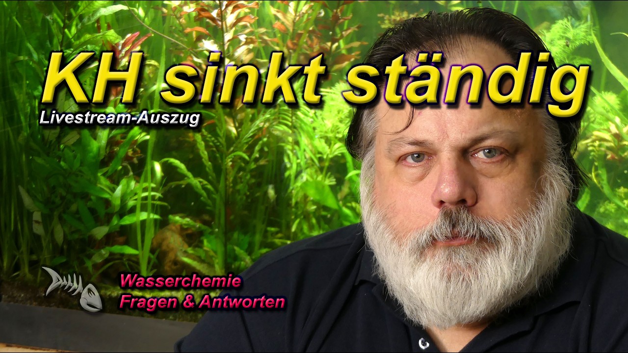 Warum sinkt in meinem Aquarium ständig die KH?