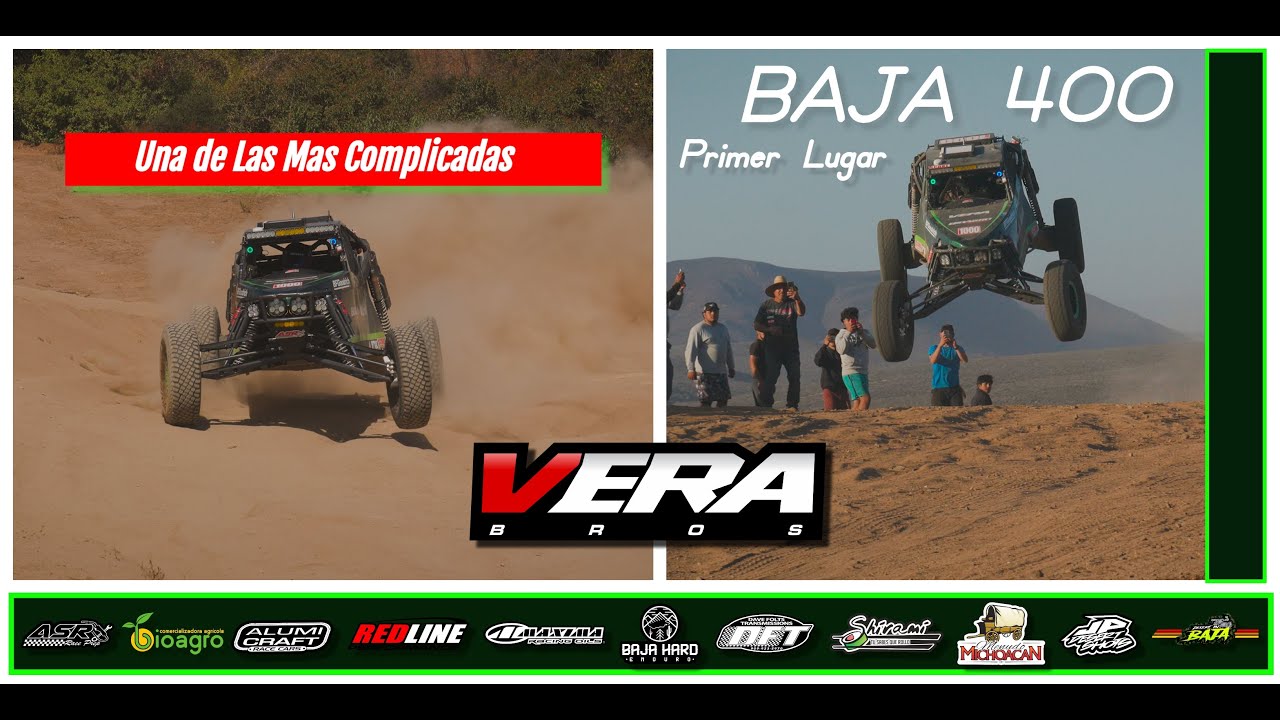 Una de Las Mas Complicadas // Primer Lugar Clase 10 // SCORE  Baja 400 2025 // Vera Bros Racing