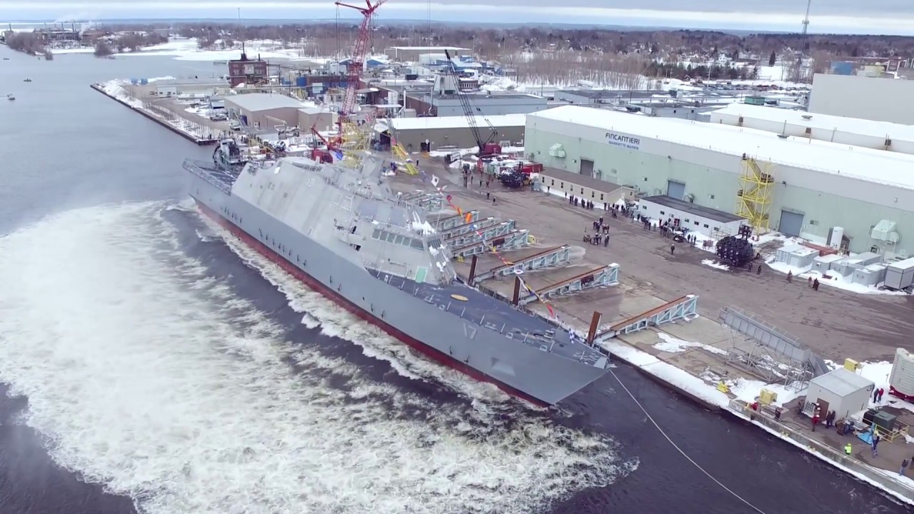 Future USS Indianapolis (LCS 17) Launch