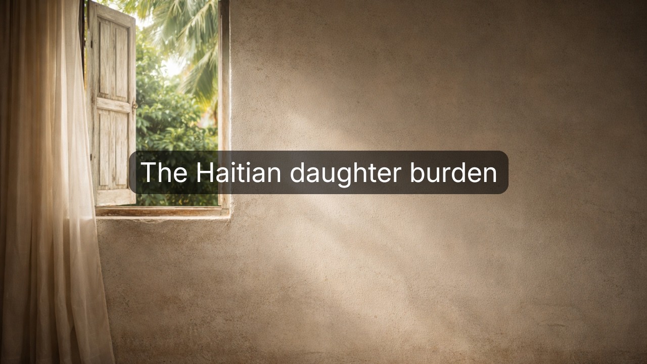 The Haitian Daughter Burden Nobody Names