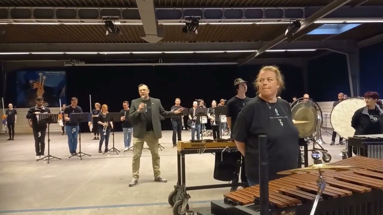 Die Blue Diamonds Drum & Bugle Corps  aus  Nienhagen 2023