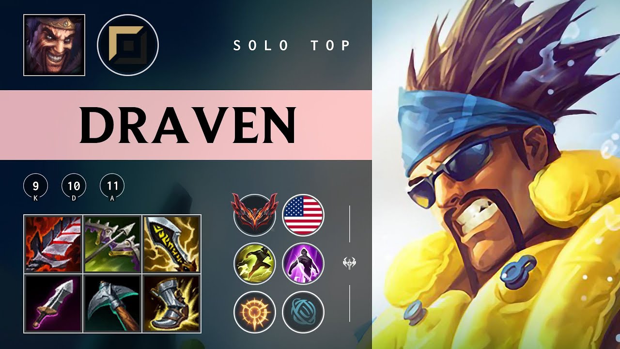 Draven Top vs Varus - NA Grandmaster Patch 25.24