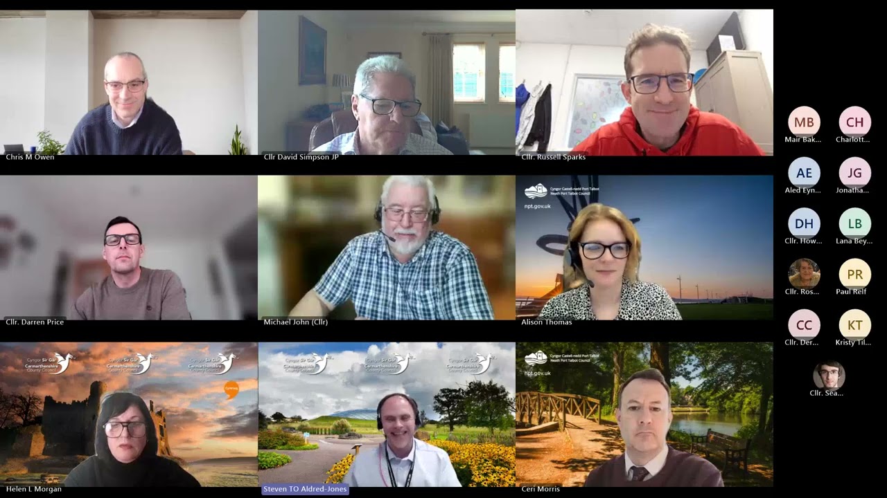 South West Wales Corporate Joint Committee - Overview and Scrutiny Sub Committee - 10 March 2026