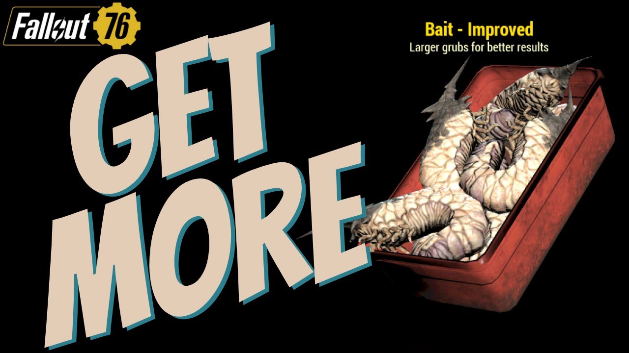 Fallout 76 - Easily Get More Improved Bait