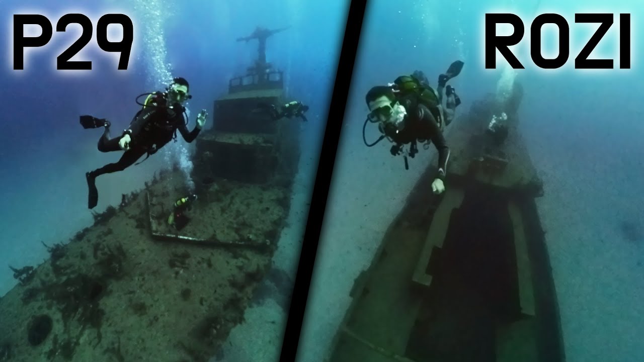 Wreck Diving in Cirkewwa - P29 and Rozi - 2025
