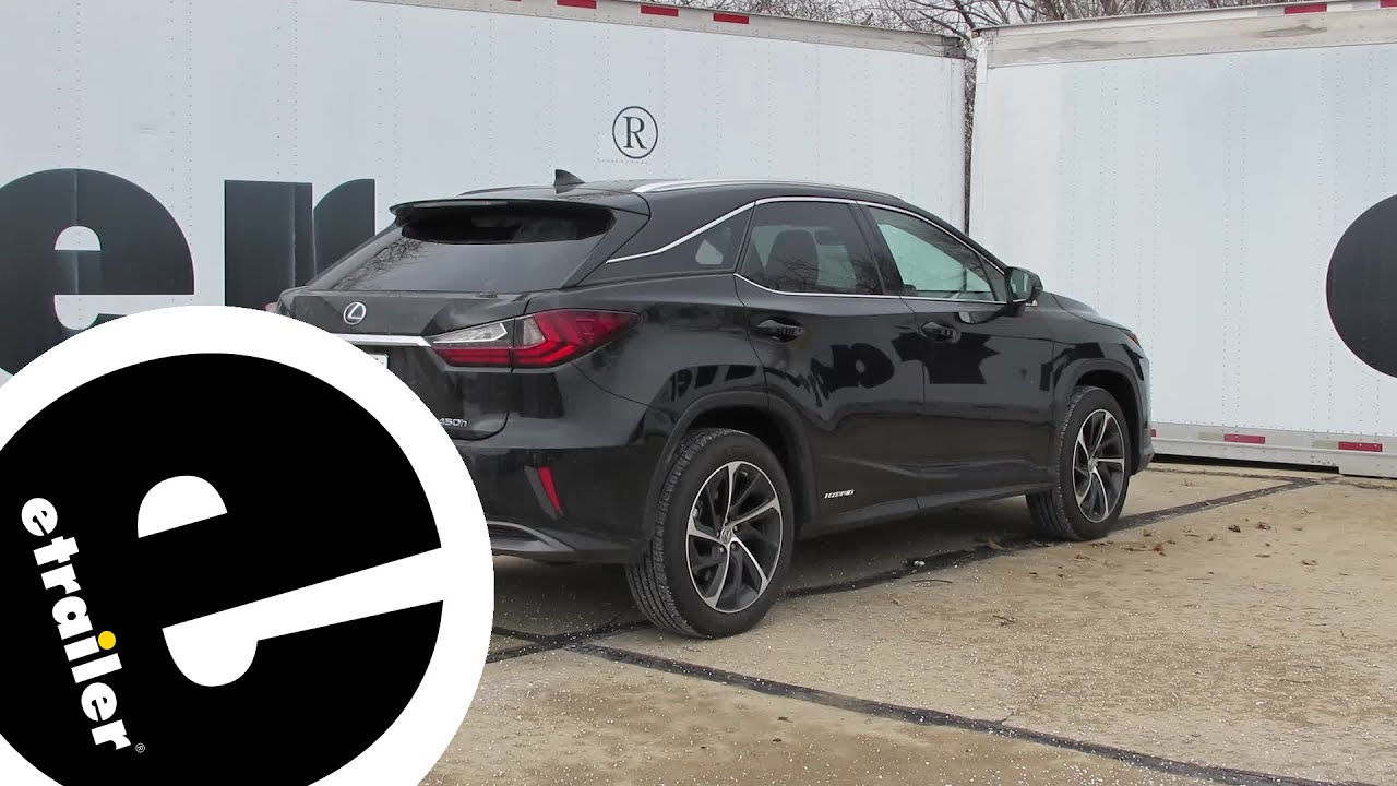etrailer | Installing the Curt Trailer Hitch Receiver on your 2017 Lexus RX 450h