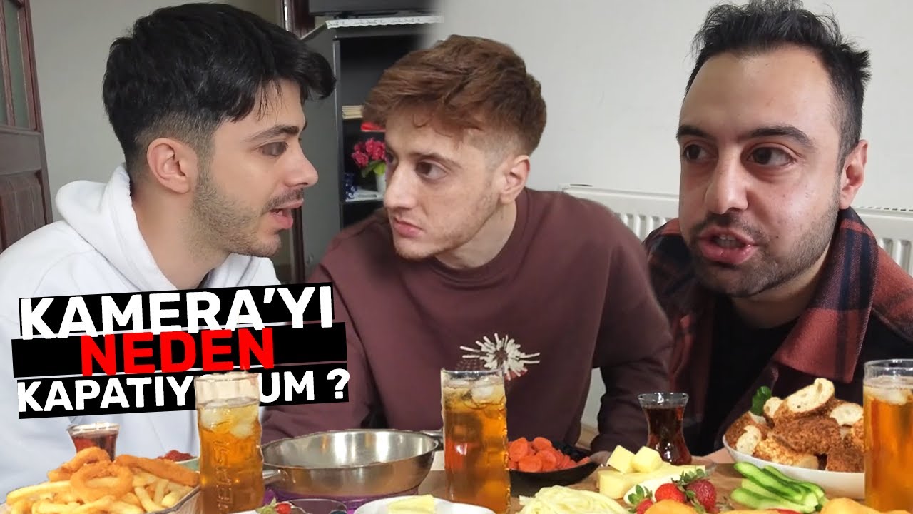 KAMERAYI NEDEN KAPATIYORUM ?? - EKİPLE YER SOFRASI MUKBANG