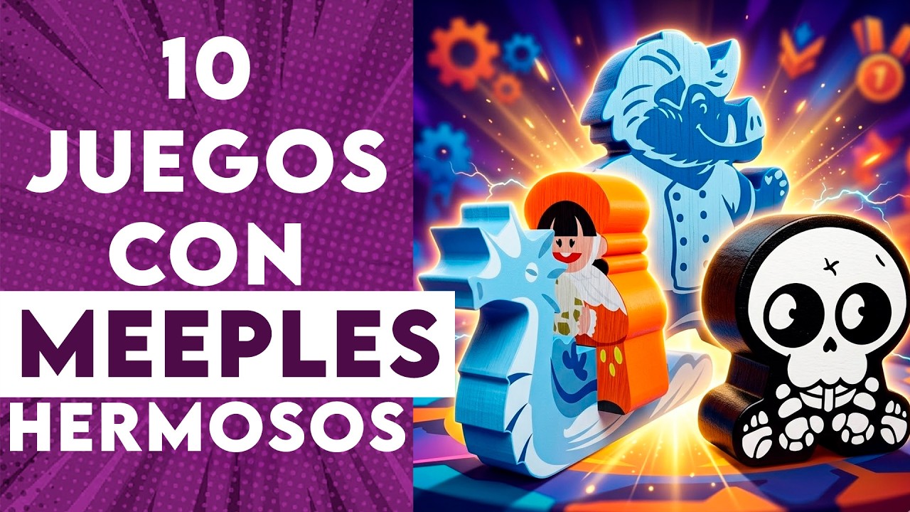 &iquest;Cu&aacute;l es el meeple m&aacute;s hermoso? Te lo muestro