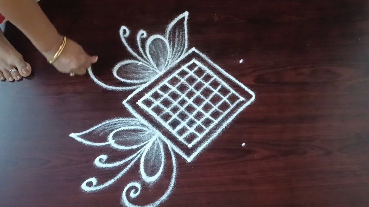 Thai madham special kuttykolam//Simple daily rangoli designs//Sree rangoli