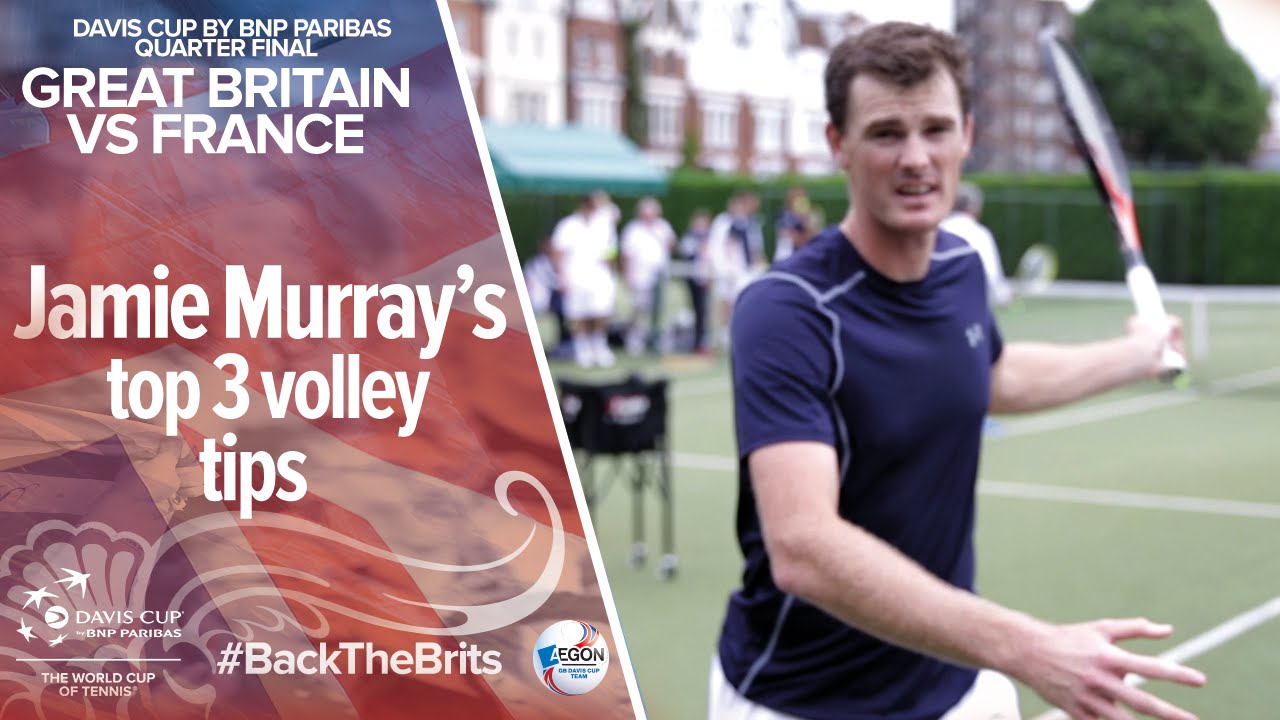 Jamie Murray's top 3 volley tips