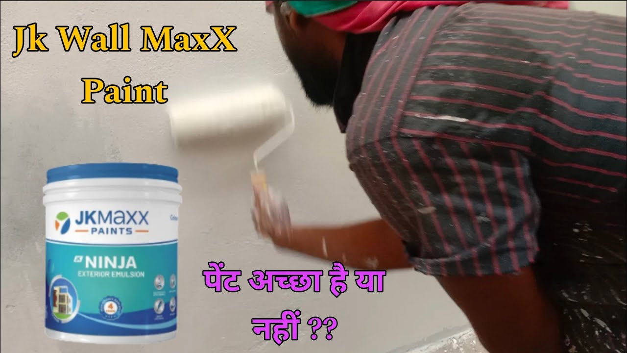 JK NINJA EXTERIOR EMULSION | JK MaXX Paints | Best Paint for Exterior Wall | Plastic Paint for walls