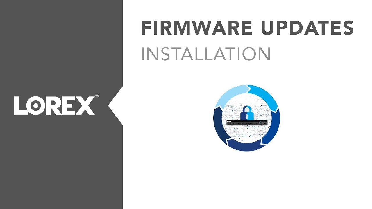 How to upgrade your Firmware on a DVR or NVR