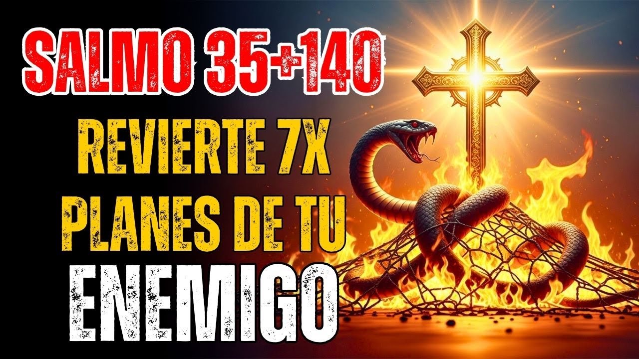 ⚔️ Salmo 35+140: Quien tendió una trampa TROPIEZA en su propia trama esta misma semana