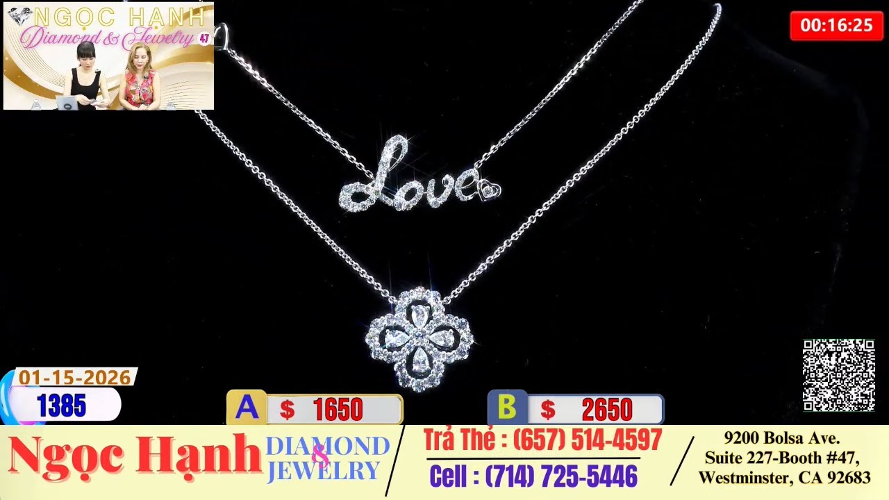 Ngọc Hạnh DIAMOND & JEWELRY | Show 47 | 01-15-2026 #ngochanhdiamond&jewelry