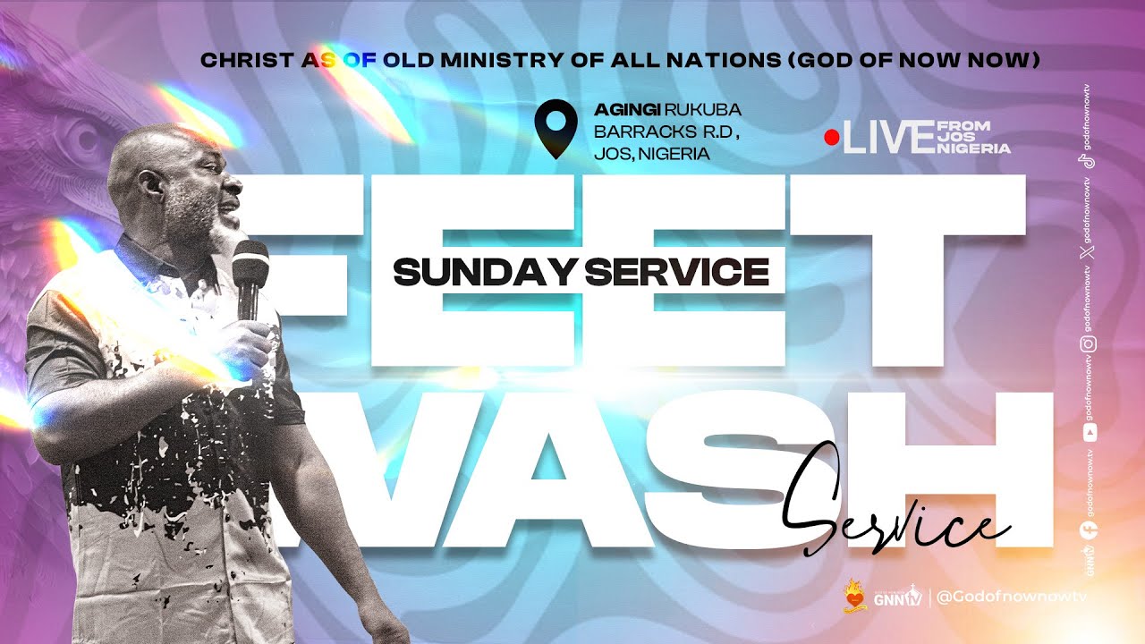 SUNDAY FEETWASH SERVICE With Prophet Ritabbi - 25th January, 2026