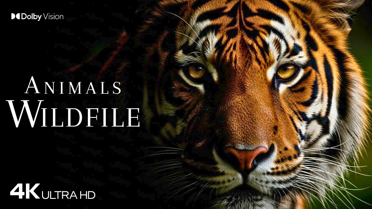 4K 60FPS Wildlife Documentary: Predators, Oceans & Macro Worlds