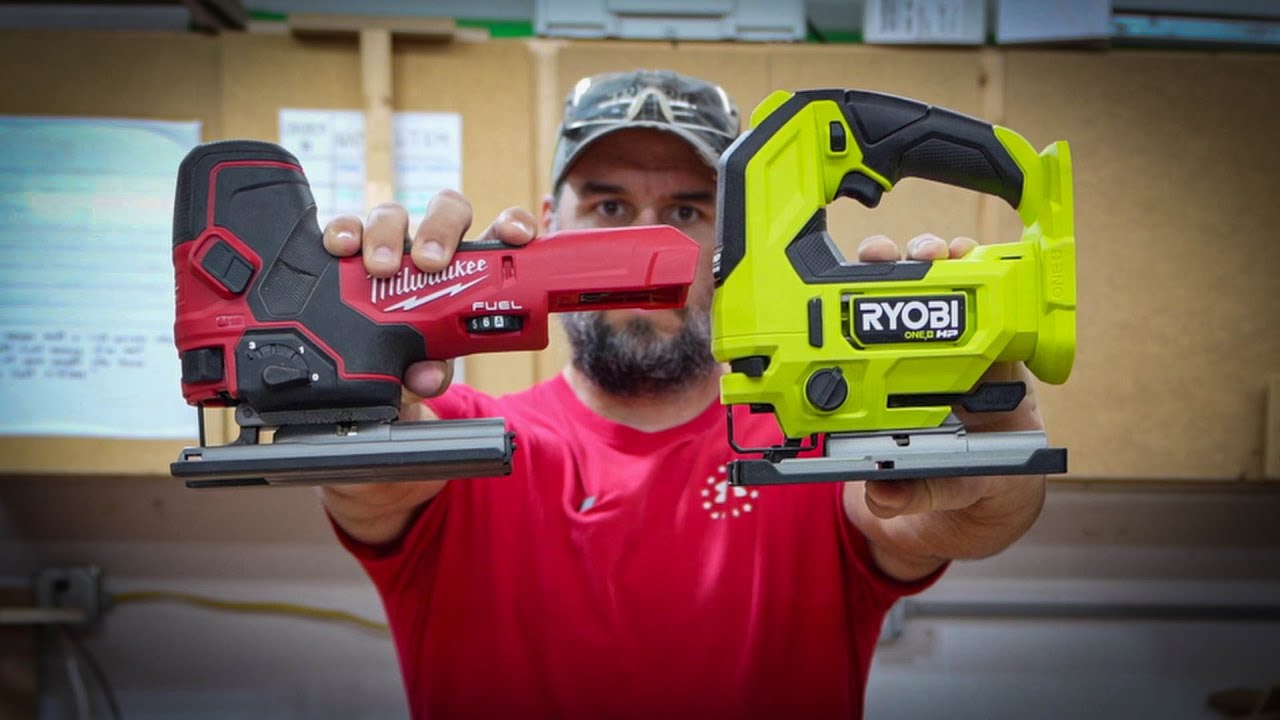 JIGSAW — Ryobi против Milwaukee | PRO против Joe
